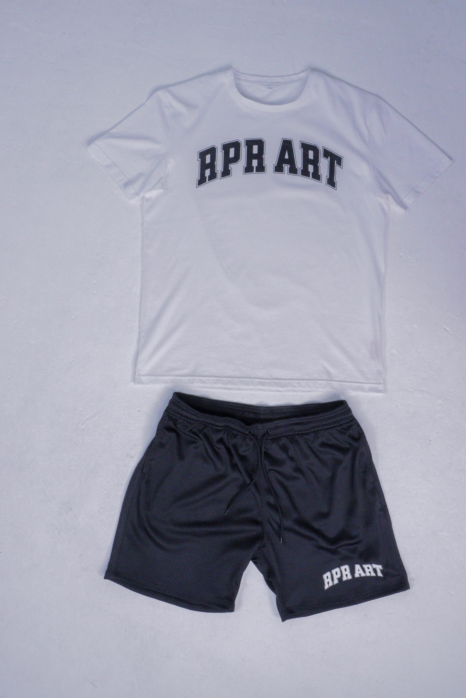 Black mesh basketball shorts with white logo print, mid-thigh length, drawstring waist ā unisex athletic wear.
black mesh shorts
basketball shorts for men
unisex active shorts
gym shorts with logo
breathable mesh shorts
summer workout shorts
drawstring waist shorts
HPR ART shorts
training shorts
mid-thigh athletic shorts