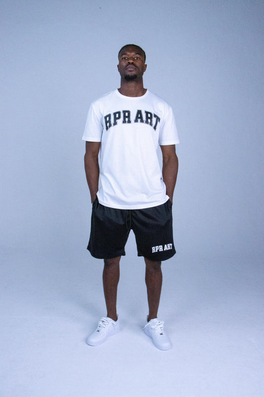 RPR ART Tee White/Black