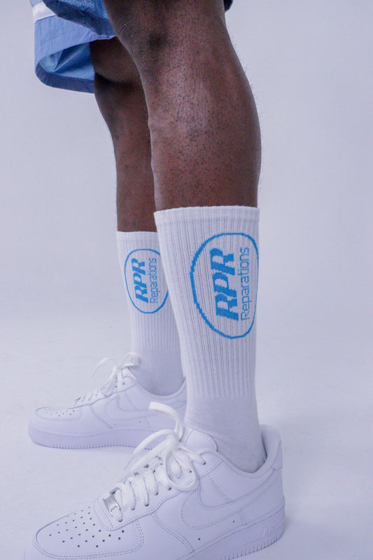 Bubblegum Blue Socks