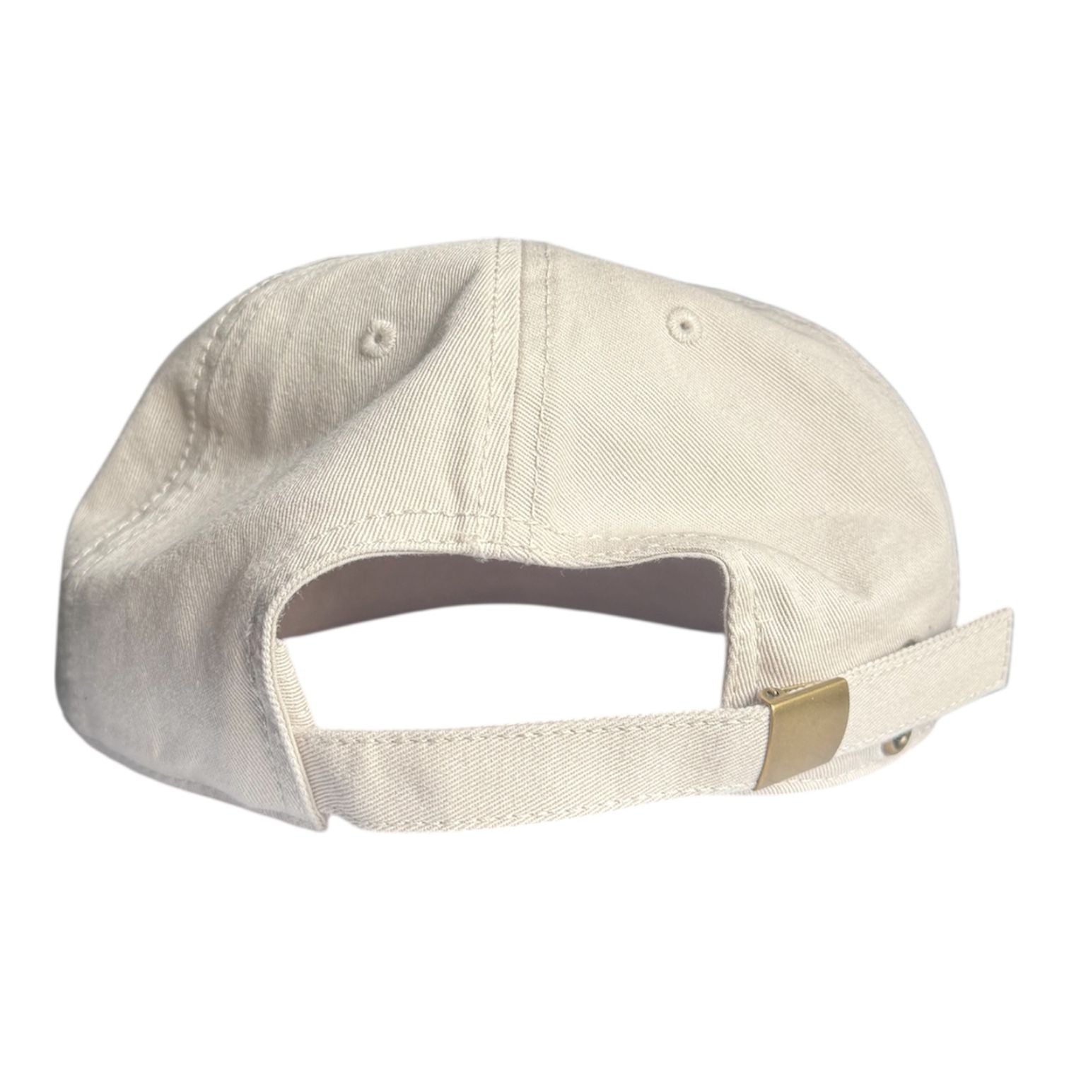 Beige cap on a white background