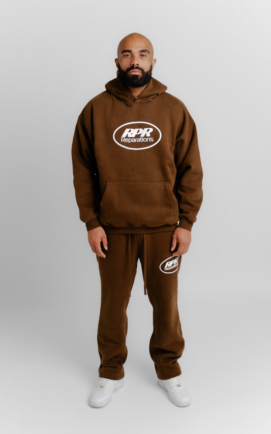 BROWN RPR ORIGINALS TRACKSUIT